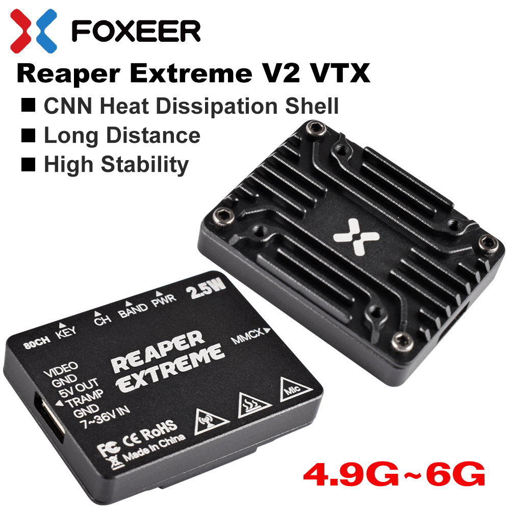 (Diskon super) Foxeer 4.9-6G R - Foxeer Reaper Extreme 2.5W Vtx ulasan dan harga